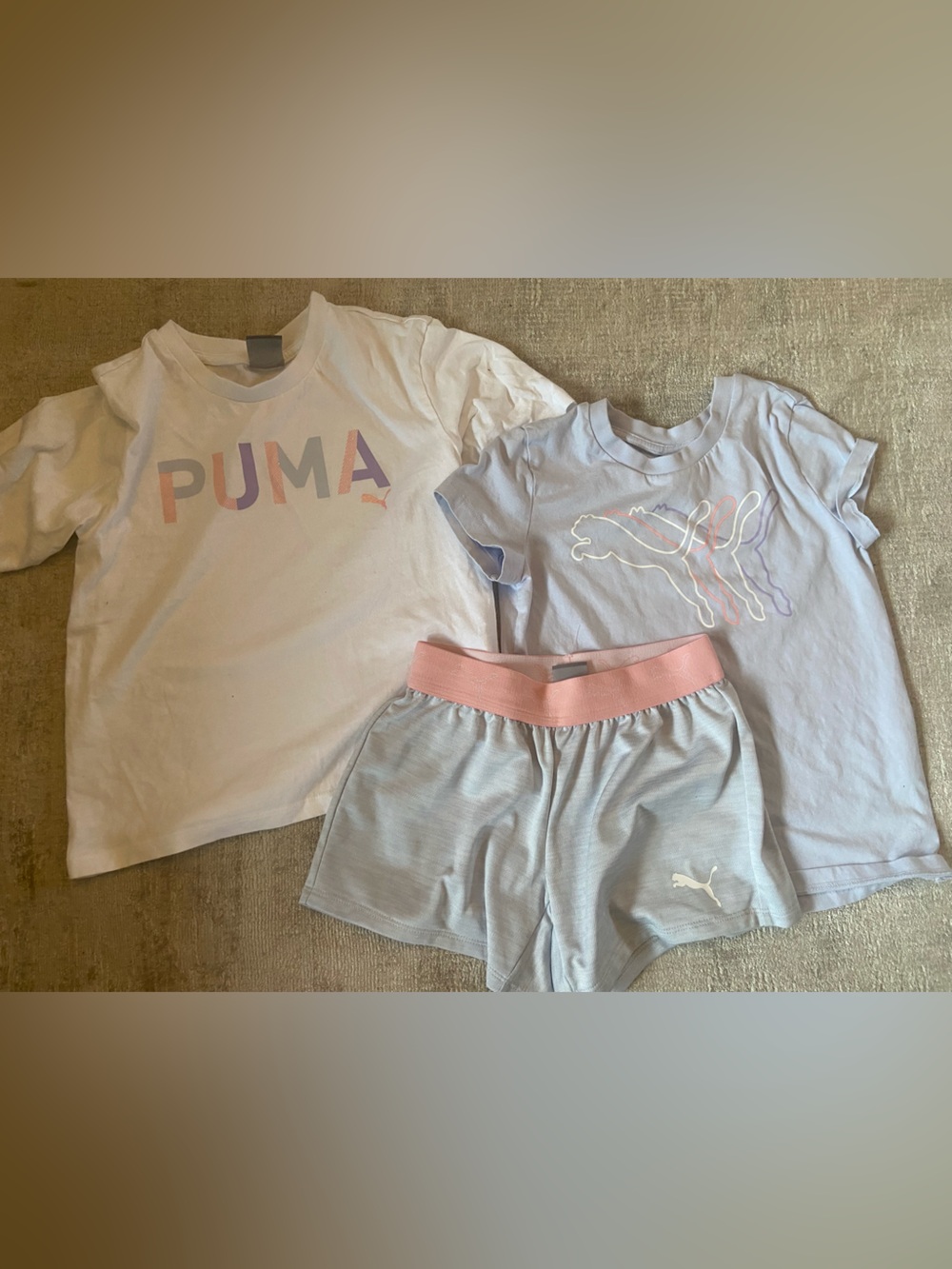 Puma Girls Shirt and Short Set